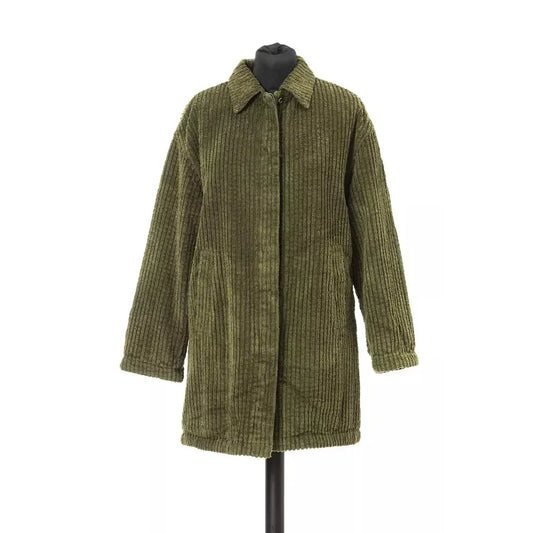 Jacob Cohen Green Cotton Women Jacket
