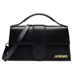 Jacquemus Black Leather Crossbody Bag-Modeoutlet