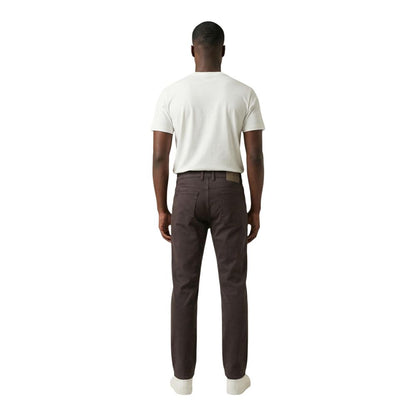 Jeckerson Brown Cotton Skinny Jeans