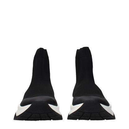 Jimmy Choo Black Fabric Ankle Boots