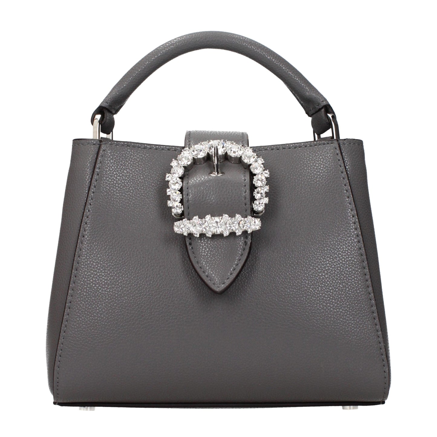 Jimmy Choo Gray Leather Handbag