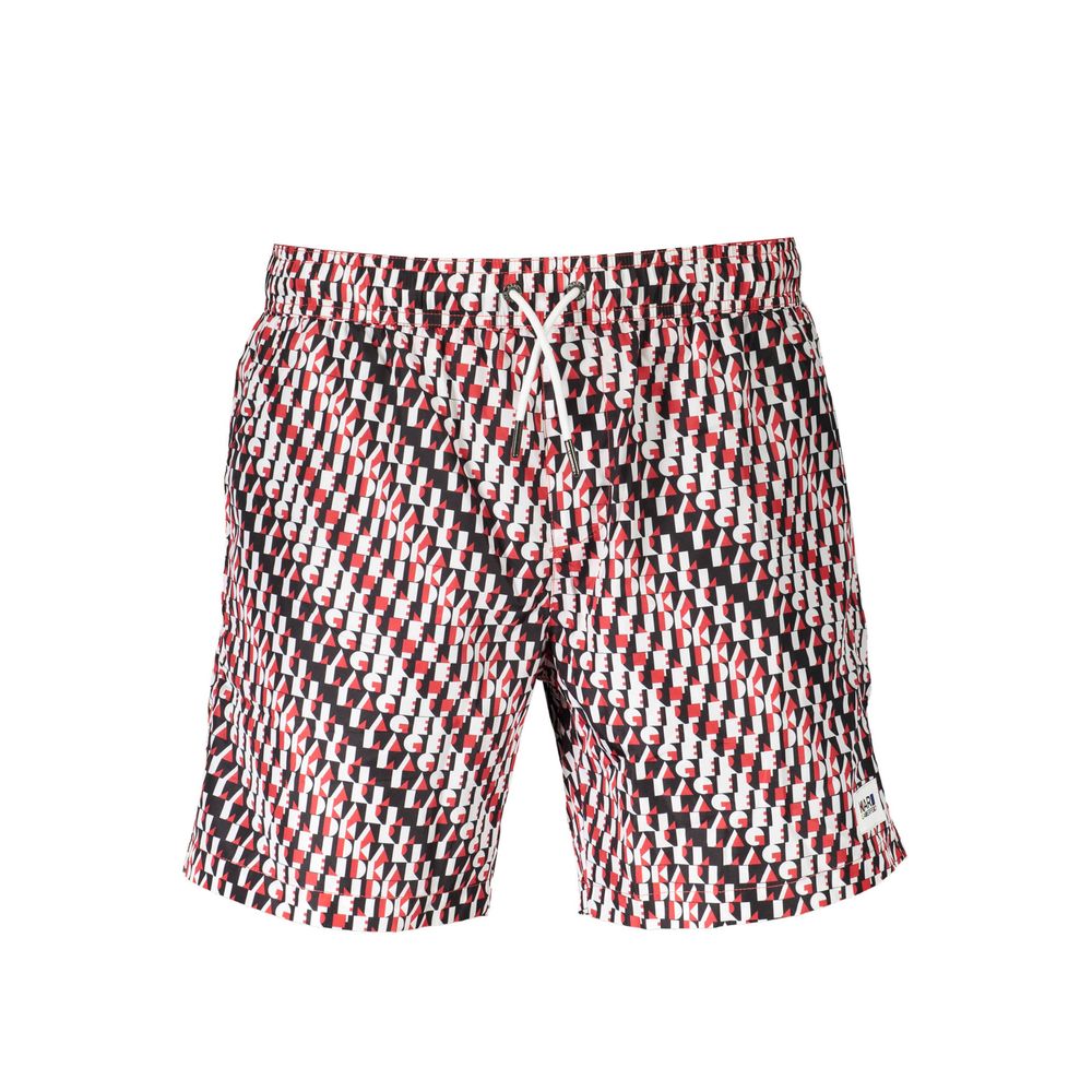 Karl Lagerfeld Black Polyester Men's Swim Boxer