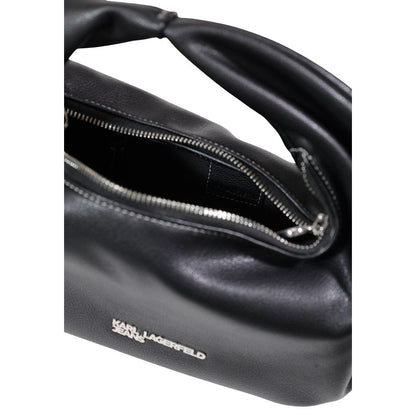 Karl Lagerfeld Black Polyethylene Handbag