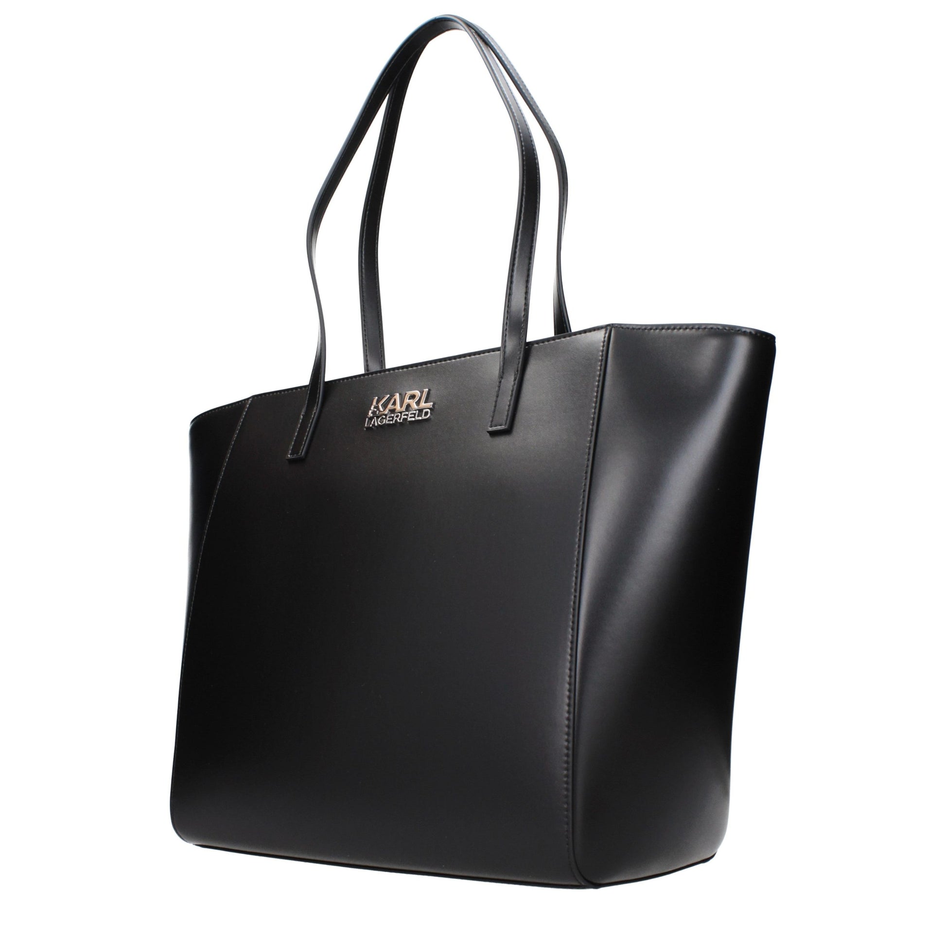 Karl Lagerfeld Black Polyethylene Shoulder Bag