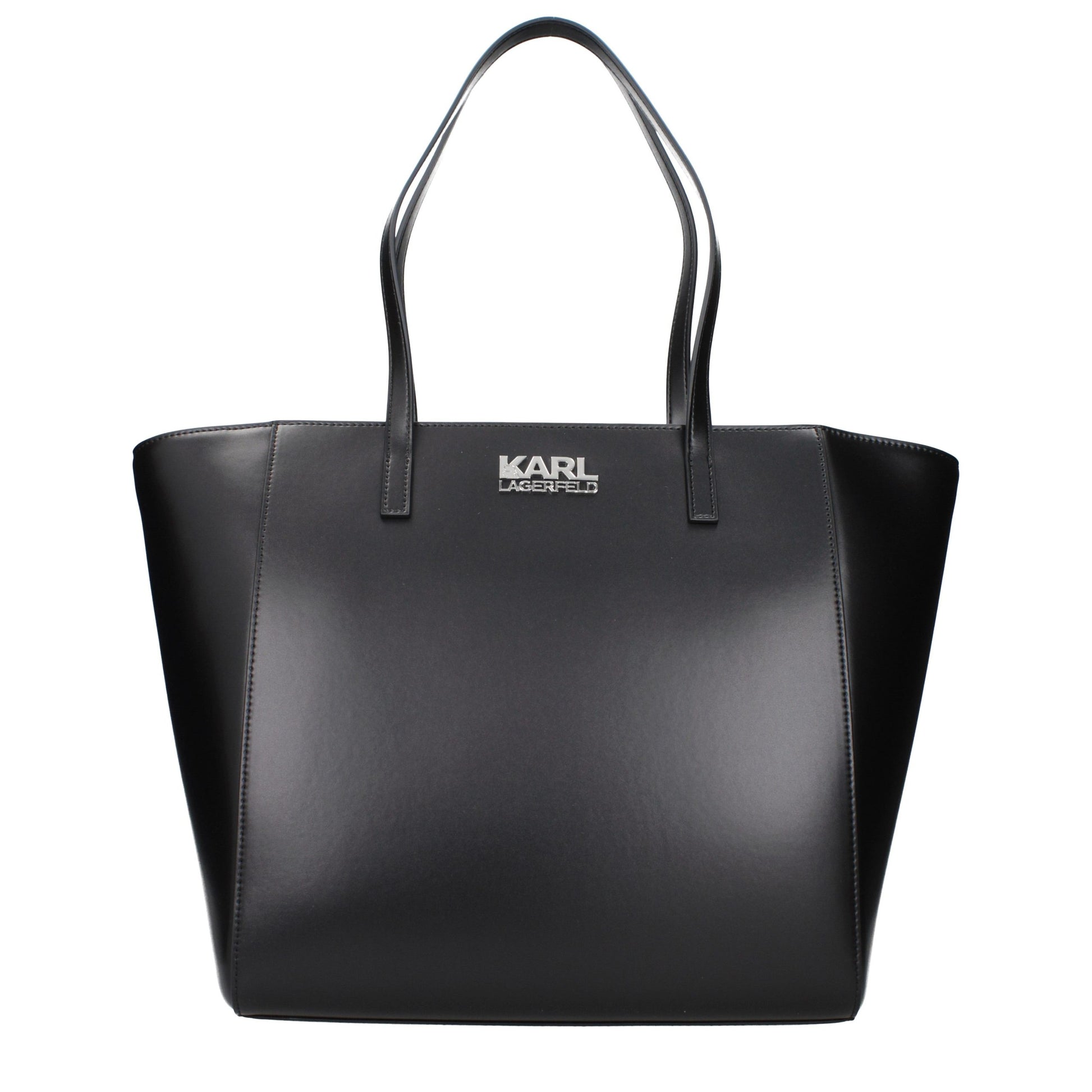 Karl Lagerfeld Black Polyethylene Shoulder Bag