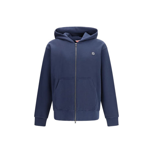 Kenzo Blue Cotton Sweatshirt