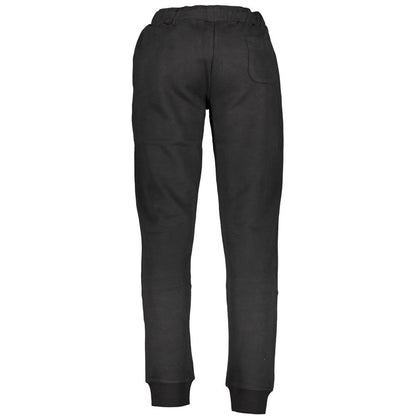 La Martina Black Cotton Pant
