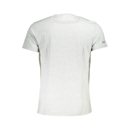 La Martina Grigio Cotton Men T-Shirt