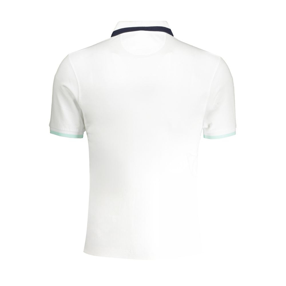 La Martina White Cotton Men's Polo Shirt
