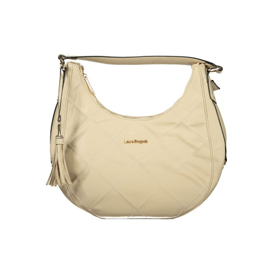 Laura Biagiotti Beige PVC Women Handbag