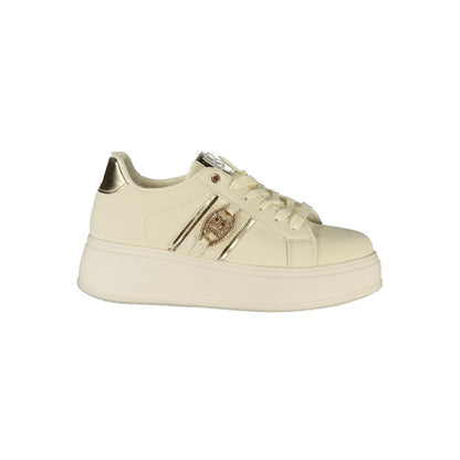 Laura Biagiotti Beige Polyester Sneakers
