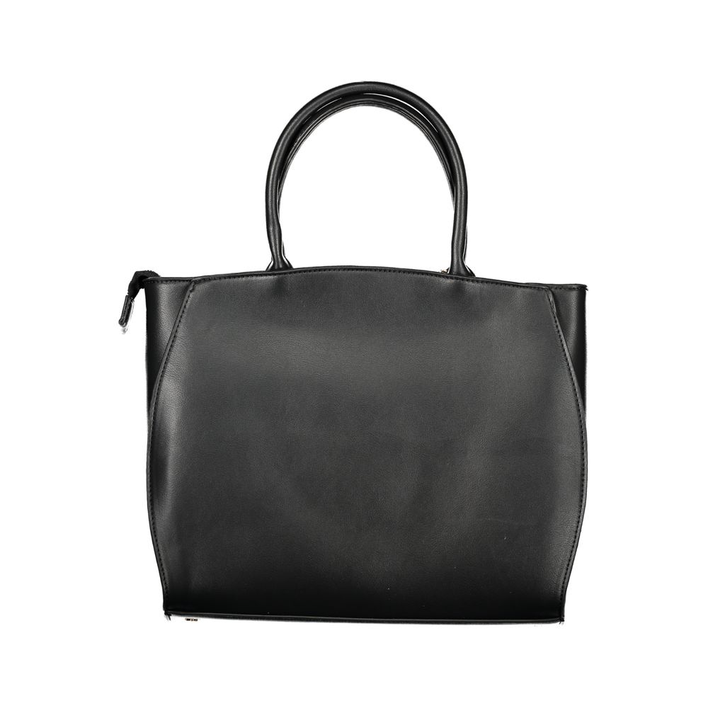 Laura Biagiotti Black PVC Women Handbag