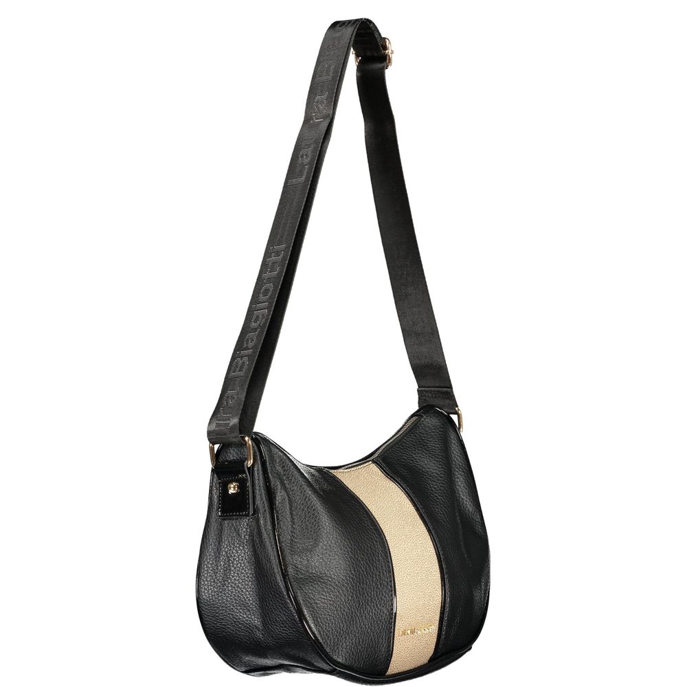 Laura Biagiotti Black PVC Women Handbag