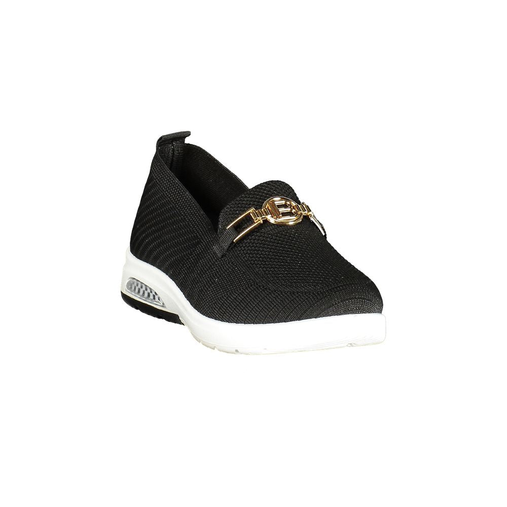 Laura Biagiotti Black Polyester Women Classic Shoe