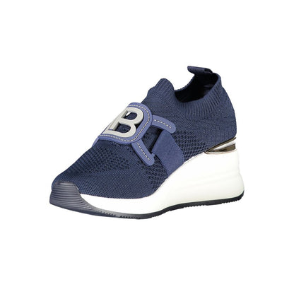 Laura Biagiotti Blue Polyester Sneakers