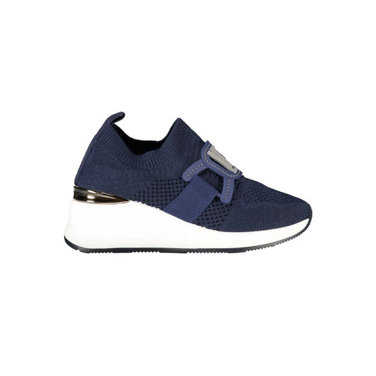 Laura Biagiotti Blue Polyester Sneakers