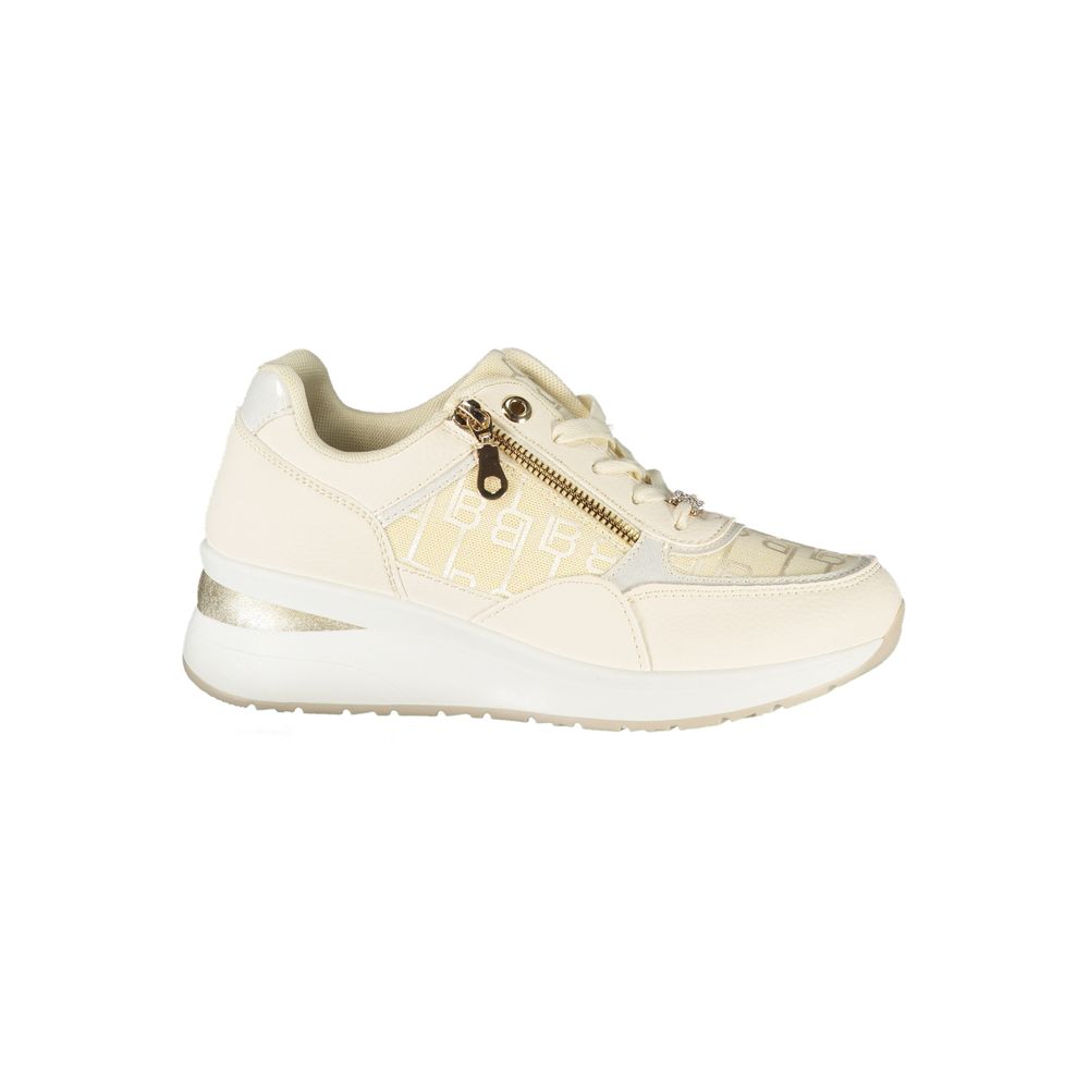 Laura Biagiotti White Polyester Sneakers