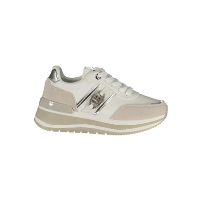 Laura Biagiotti White Polyurethane Women Sneaker