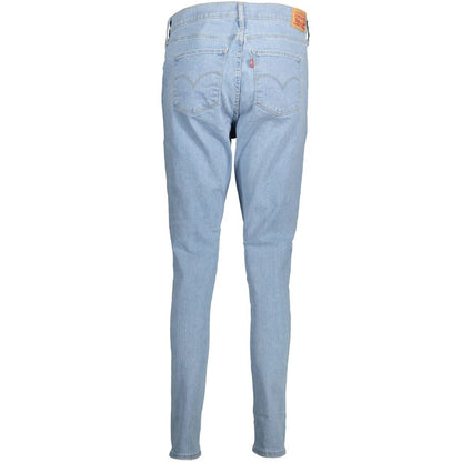 Levi's Azzurro Cotton Women Skinny Jean