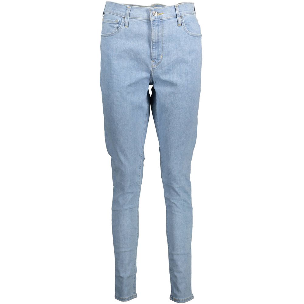 Levi's Azzurro Cotton Women Skinny Jean
