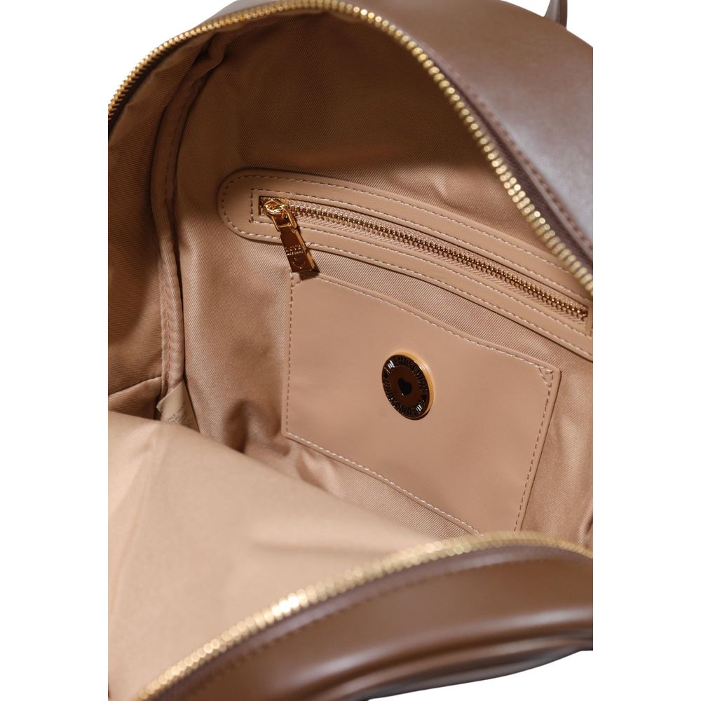 Love Moschino Brown Polyethylene Backpack