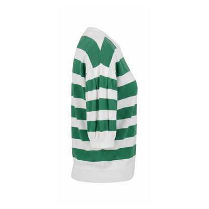 Malo Green Cotton Women Sweater