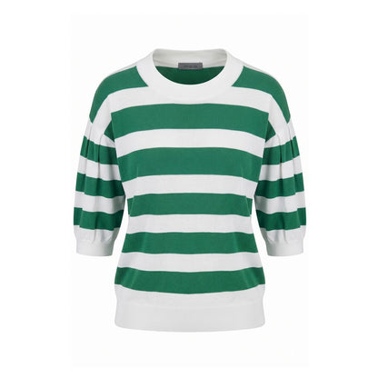 Malo Green Cotton Women Sweater