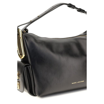 Marc Jacobs Black Calf Leather Bos Taurus Handbag