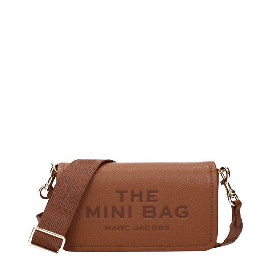 Marc Jacobs Brown Leather Crossbody Bag