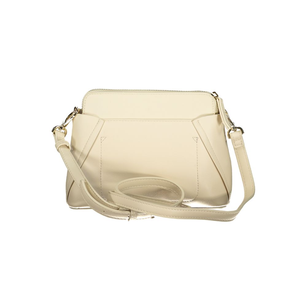 Mario Valentino Beige Polyethylene Handbag