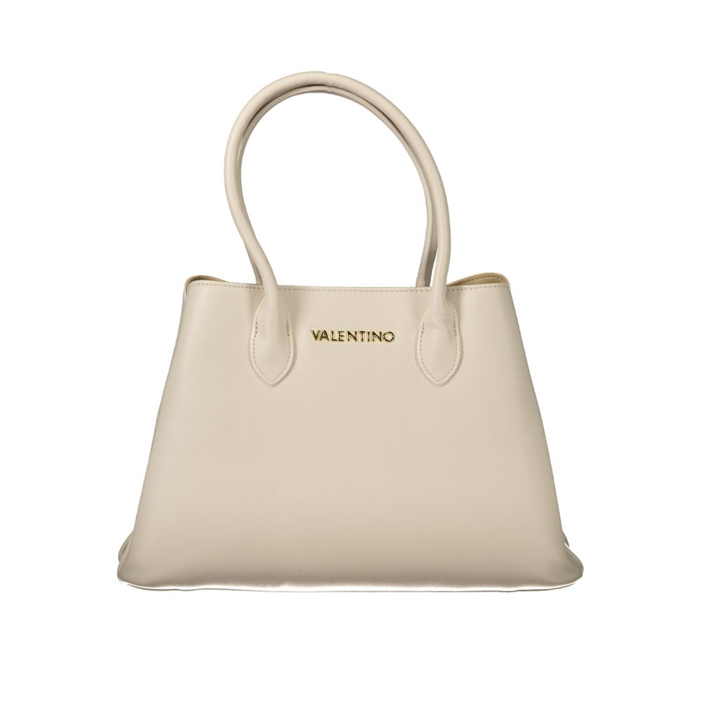 Mario Valentino Beige Polyethylene Women Handbag