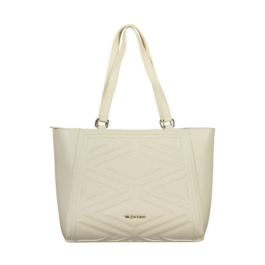 Mario Valentino Beige Polyurethane Women Bag