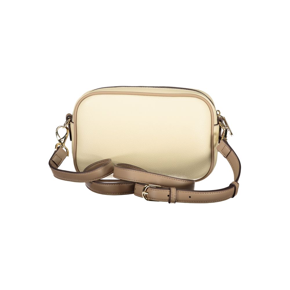 Mario Valentino Beige Polyurethane Women Handbag