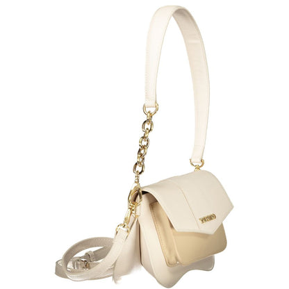 Mario Valentino Beige Polyurethane Women Handbag