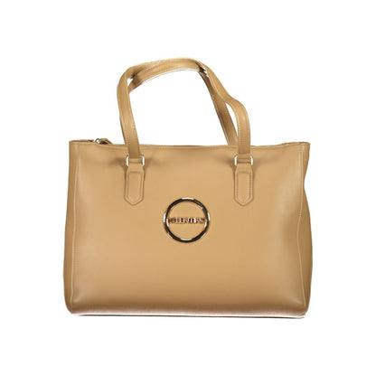 Mario Valentino Beige Polyurethane Women's Bag