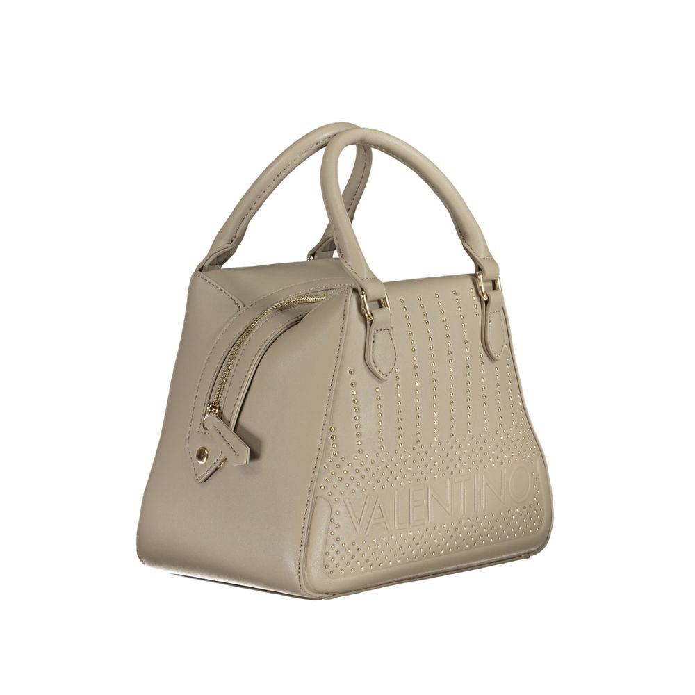 Mario Valentino Beige Polyurethane Women's Handbag