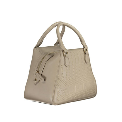 Mario Valentino Beige Polyurethane Women's Handbag