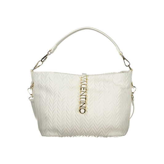 Mario Valentino Bianco Polyurethane Women Shoulder Bag