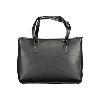 Mario Valentino Black Polyethylene Women Handbag