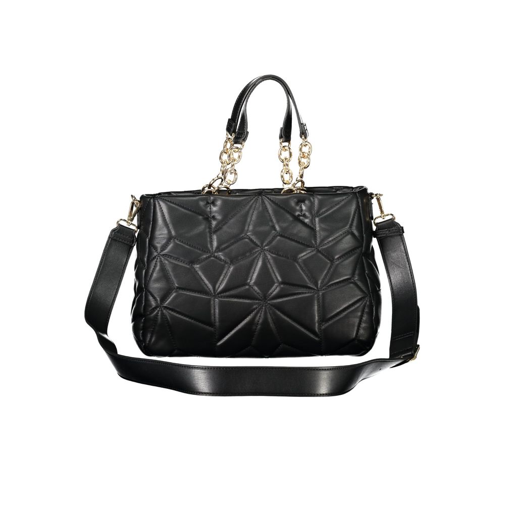 Mario Valentino Black Polyethylene Women Handbag