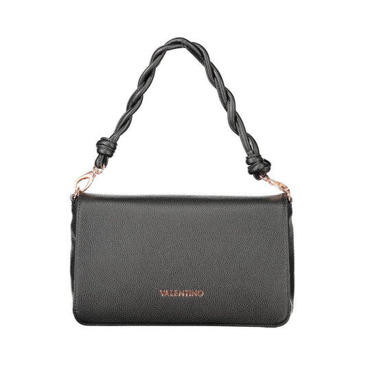 Mario Valentino Black Polyethylene Women Handbag
