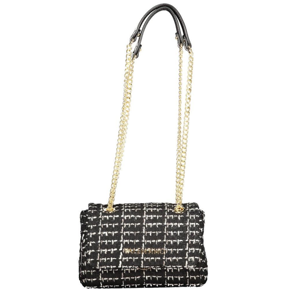 Mario Valentino Black Polyurethane Women Handbag