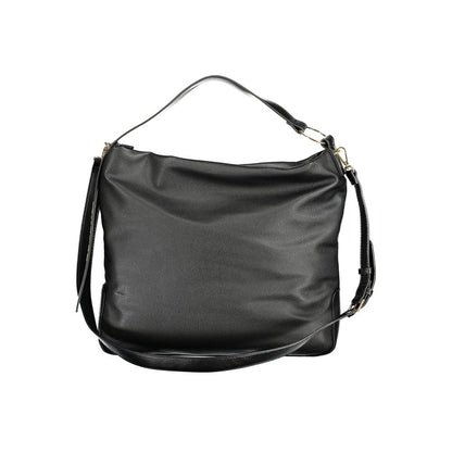 Mario Valentino Black Women's Polyurethane Shoulder Bag