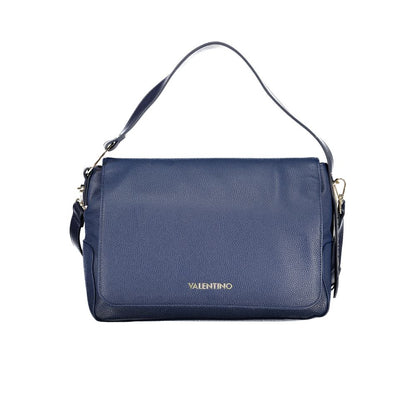 Mario Valentino Blue Polyurethane Women Shoulder Bag