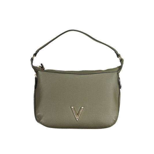 Mario Valentino Green Polyurethane Women's Shoulder Bag