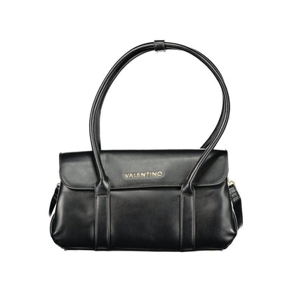 Mario Valentino Nero Poliuretano Woman Shoulder Bag