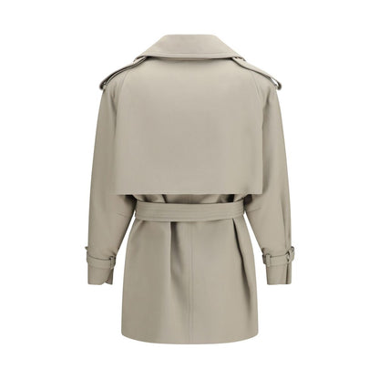 Max Mara Beige Cotton Trench Coat