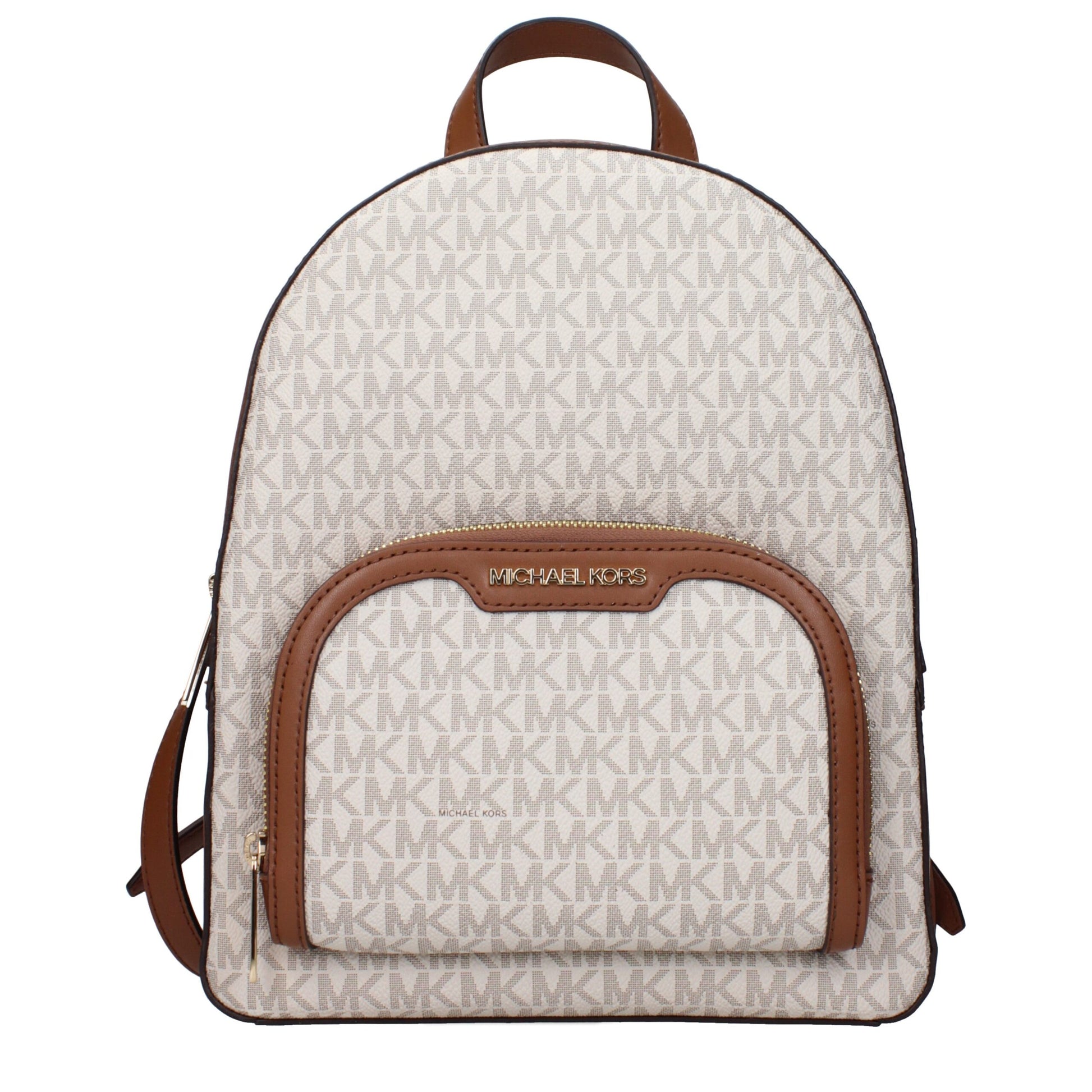 Michael Kors Beige Fabric Backpacks