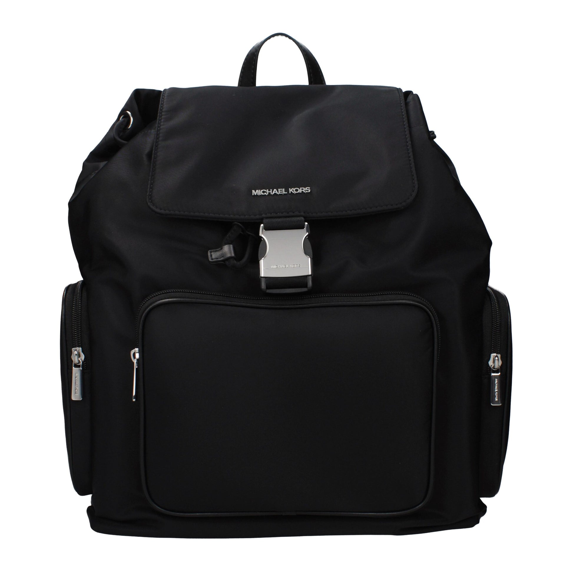 Michael Kors Black Fabric Backpack