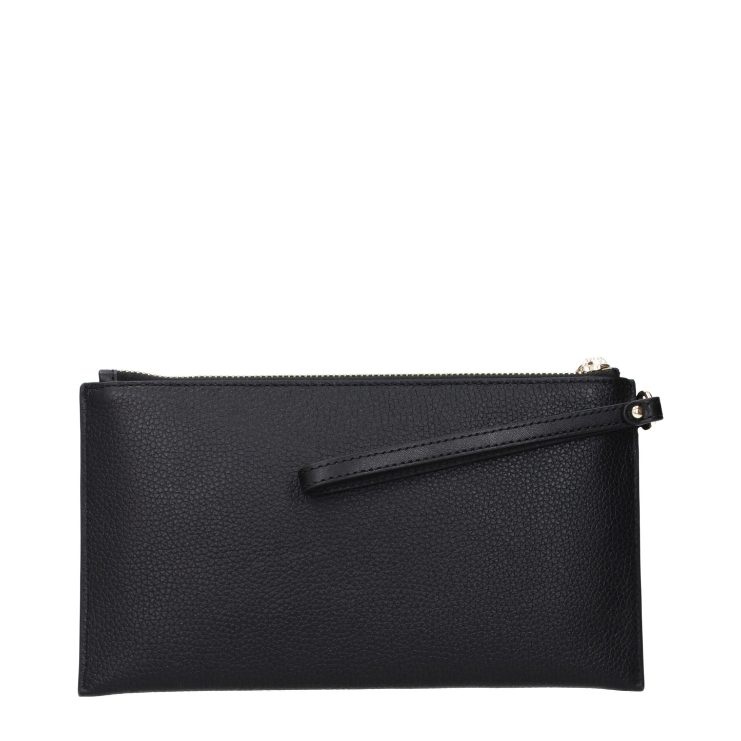 Michael Kors Black Leather Clutch Bags